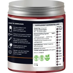 Hot Lucovitaal Puur Creatine 100% Monohydraat Poeder