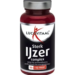 Lucovitaal Sterk IJzer Complex + Vitaminen & Mineralen Tabletten