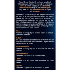 Online Lucovitaal Vitamine D3 75mcg Capsules