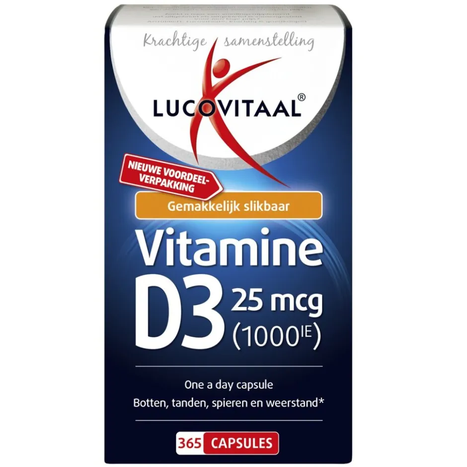 Sale Lucovitaal Vitamine D3 25mcg Capsules