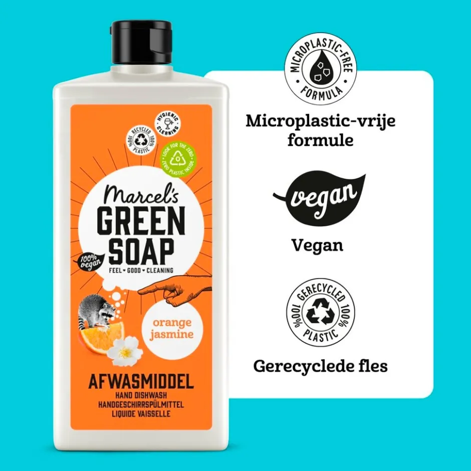 Online Marcel's Green Soap Orange & Jasmine Afwasmiddel