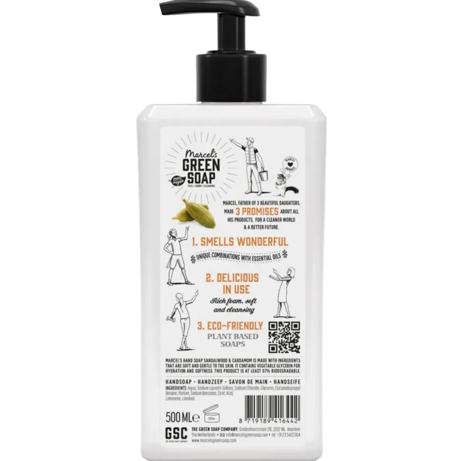 Clearance Marcel's Green Soap Sandelhout & Kardemom Handzeep