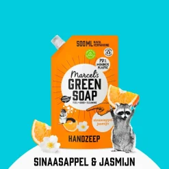 Sale Marcel's Green Soap Sinaasappel & Jasmijn Handzeep Navulling