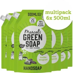 Clearance Marcel's Green Soap Tonka & Muguet Handzeep Navulling