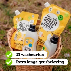 Best Marcel's Green Soap Vanille & Katoen Universeel Wasmiddel Navulling
