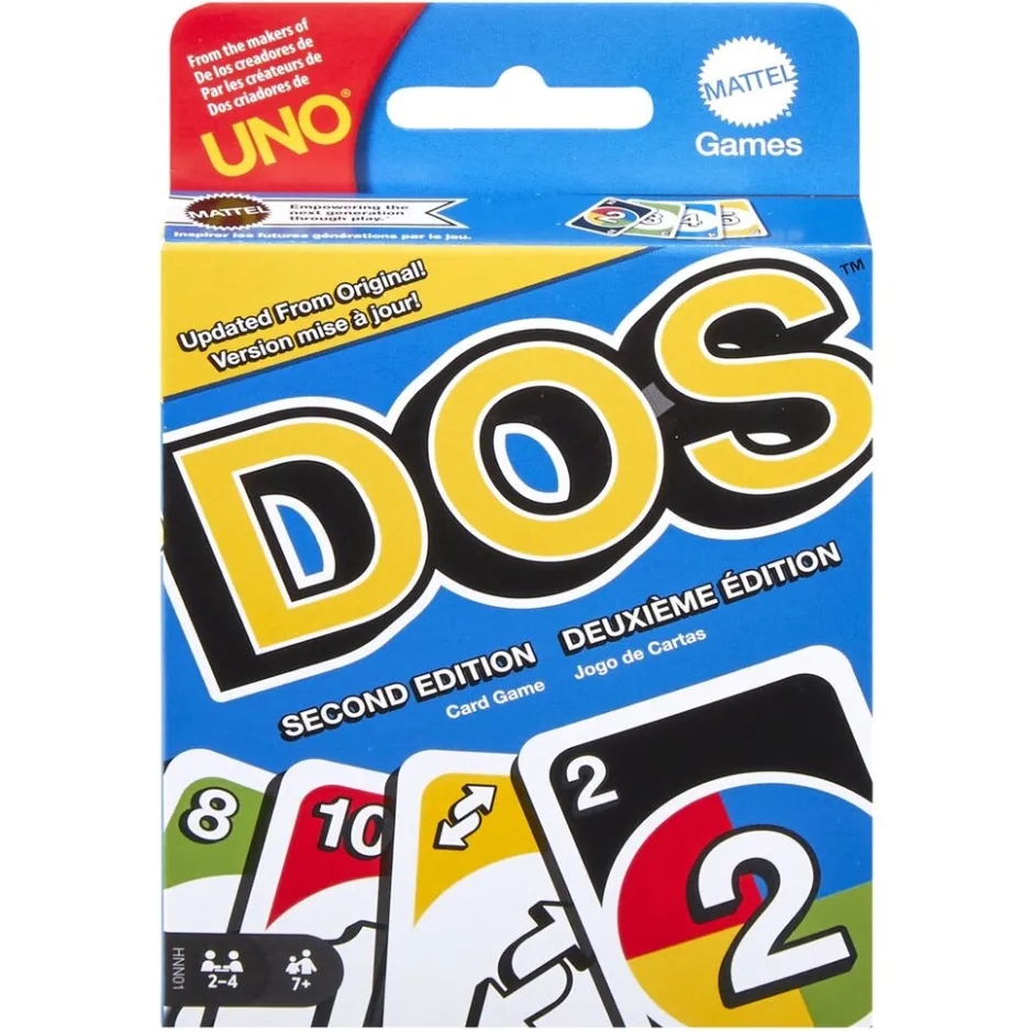 Clearance Mattel Uno Dos Second Edition Kaartspel