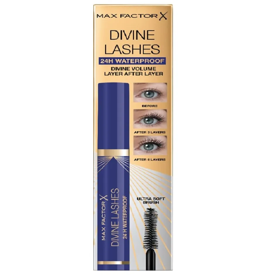Best Max Factor Divine Lashes Waterproof 003 Black Mascara