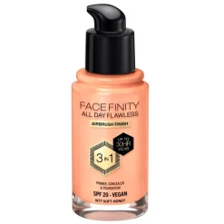 New Max Factor Facefinity All Day Flawless N77 Soft Honey Foundation
