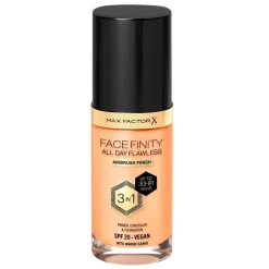 New Max Factor Facefinity All Day Flawless W70 Warm Sand Foundation