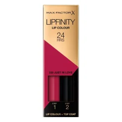 Max Factor Lipfinity Lip Colour 335 Just In Love 2-Step Longlasting Lipstick