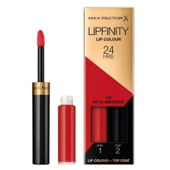 Max Factor Lipfinity Lip Colour 125 So Glamorous 2-Step Longlasting Lipstick