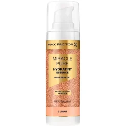 New Max Factor Miracle Pure 3 Light Hydratint Essence Foundation