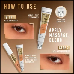 Sale Max Factor Miracle Pure Cream Concealer 03 Peach Eye Enhancer