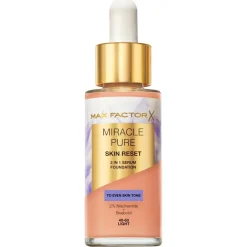 Online Max Factor Miracle Pure Skin Reset 40-60 Light 2-in-1 Serum Foundation