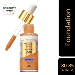 Outlet Max Factor Miracle Pure Skin Reset 80-85 Medium 2-in-1 Serum Foundation