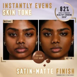 New Max Factor Miracle Pure Skin Reset 85-90 Medium to Deep 2-in-1 Serum Foundation