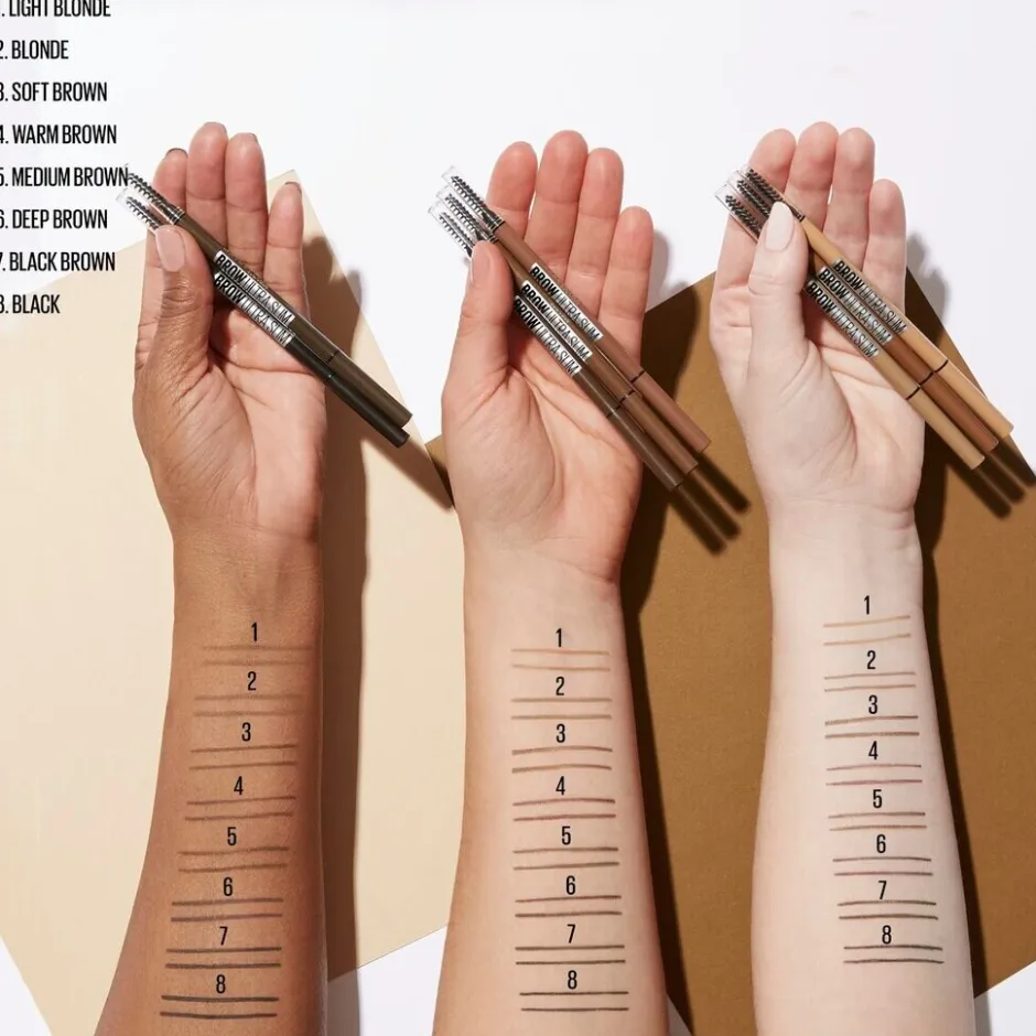 Sale Maybelline New York Brow Ultra Slim 04 Medium Brown Wenkbrauwpotlood