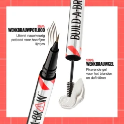 New Maybelline New York Build-A-Brow 250 Blonde Wenkbrauwpotlood en -Gel