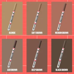 Online Maybelline New York Build-A-Brow 259 Ash Brown Wenkbrauwpotlood en -Gel