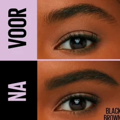Clearance Maybelline New York Express Brow Duo 05 Black Brown Wenkbrauwpotlood