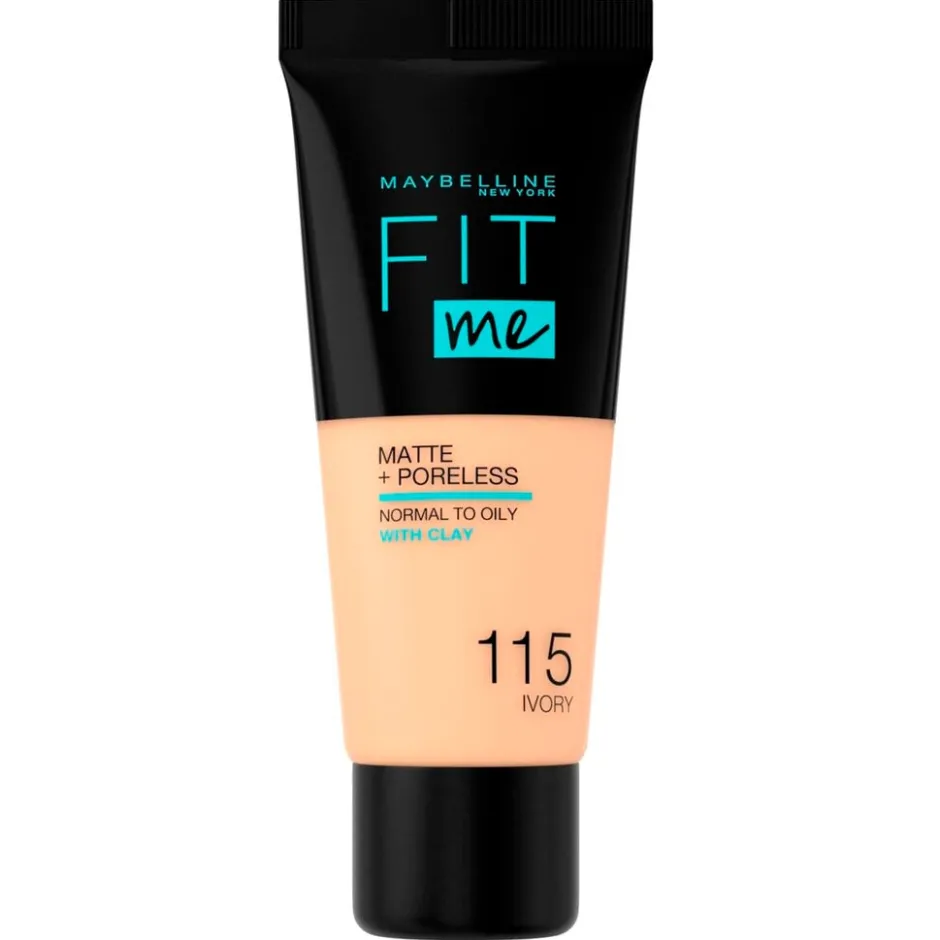 Discount Maybelline New York Fit Me Matte & Poreless 115 Ivory Foundation