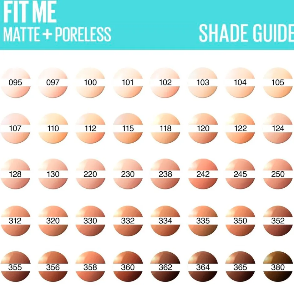 Discount Maybelline New York Fit Me Matte & Poreless 115 Ivory Foundation