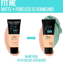 Maybelline New York Fit Me Matte & Poreless 102 Fair Ivory Foundation