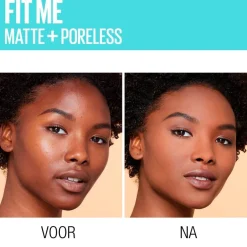 Online Maybelline New York Fit Me Matte & Poreless 350 Caramel Foundation