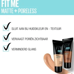 Discount Maybelline New York Fit Me Matte & Poreless 120 Classic Ivory Foundation