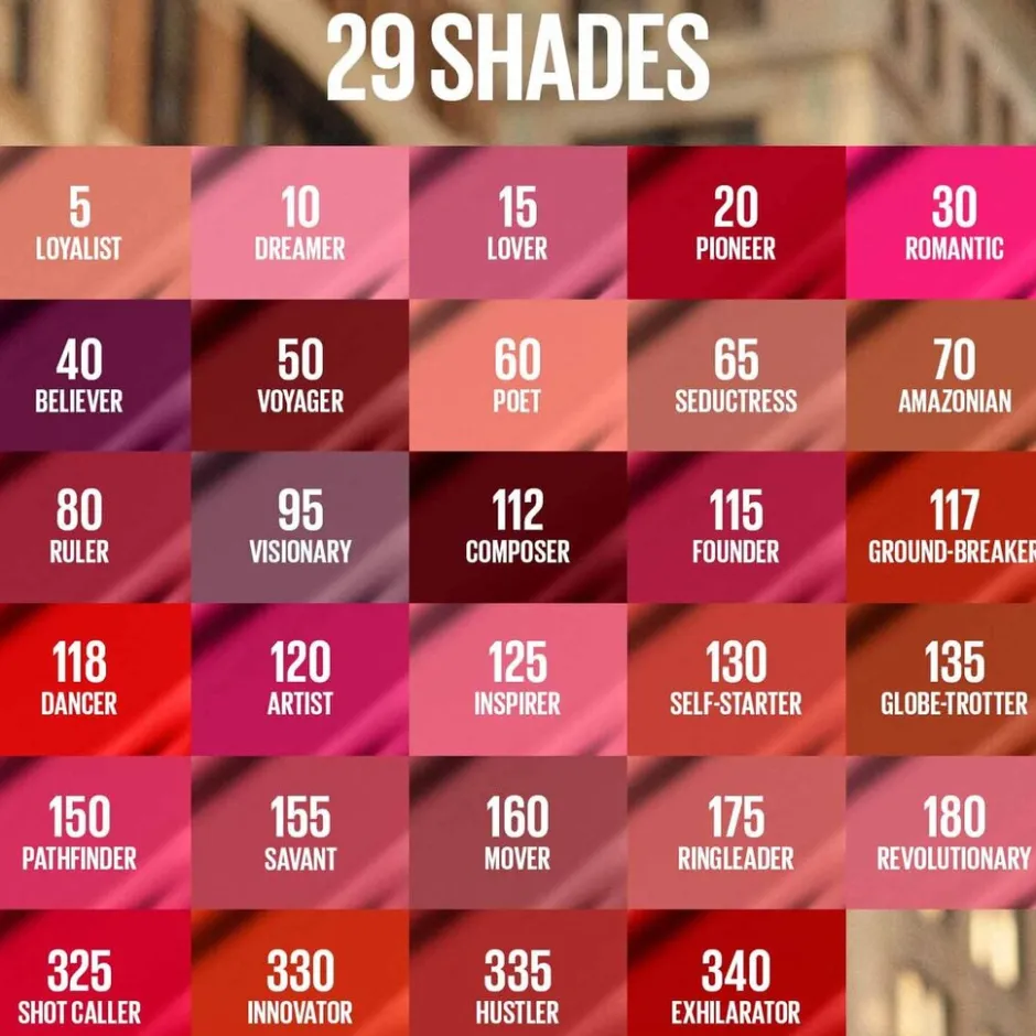 Maybelline New York SuperStay Matte Ink 60 Poet Lipstick