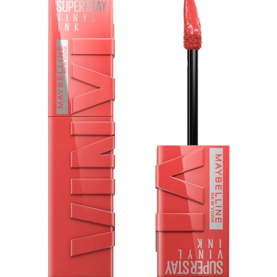 Best Maybelline New York SuperStay Vinyl Ink 15 Peachy Lipstick
