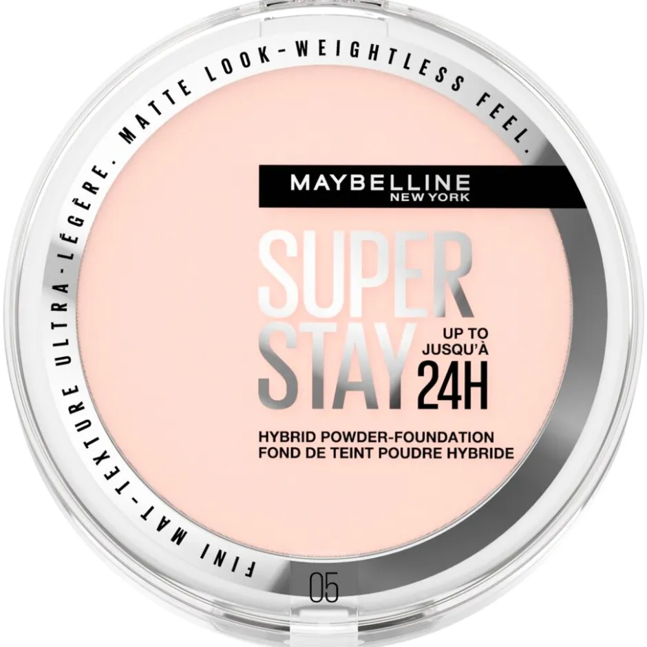 Best Maybelline New York SuperStay Up To 24HR 5 Hybrid Powder-Foundation