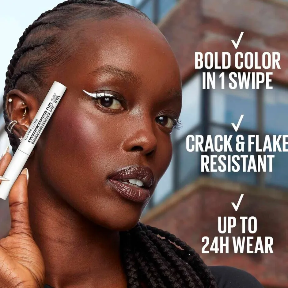 Maybelline New York Tattoo Liner 110 Black Track Dip-Ink Liquid Eyeliner