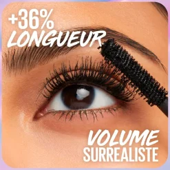 Hot Maybelline New York The Falsies Surreal Blackest Black Waterproof Mascara