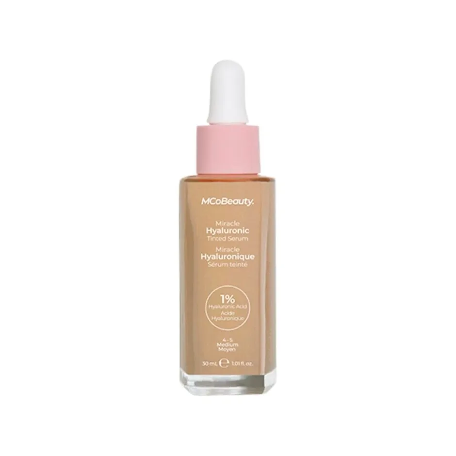 MCoBeauty 4-5 Medium Miracle Hyaluronic Tinted Serum