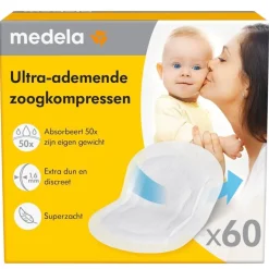 Outlet Medela Ultra-Ademende Zoogkompressen