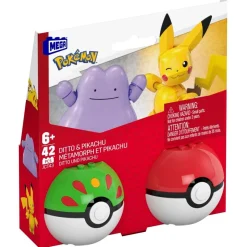 Discount Pokemon Mega Pokémon Pikachu en Ditto Poké Ball