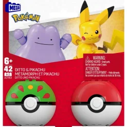 Discount Pokemon Mega Pokémon Pikachu en Ditto Poké Ball