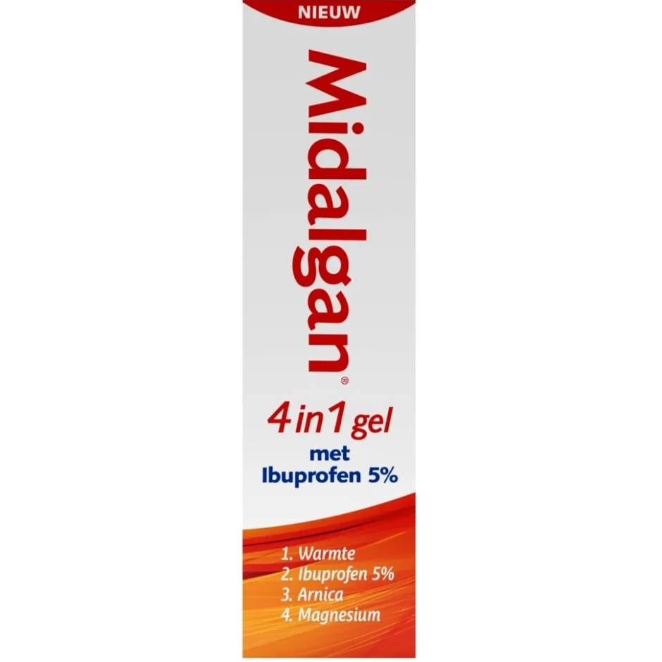 Hot Midalgan 4-in-1 Gel met Ibuprofen 5%