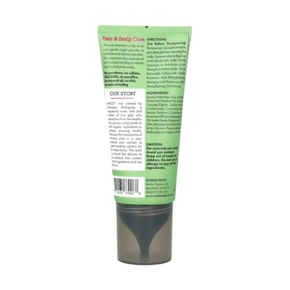 New Mielle Rosemary Mint Clarifying Sugar Scalp Scrub