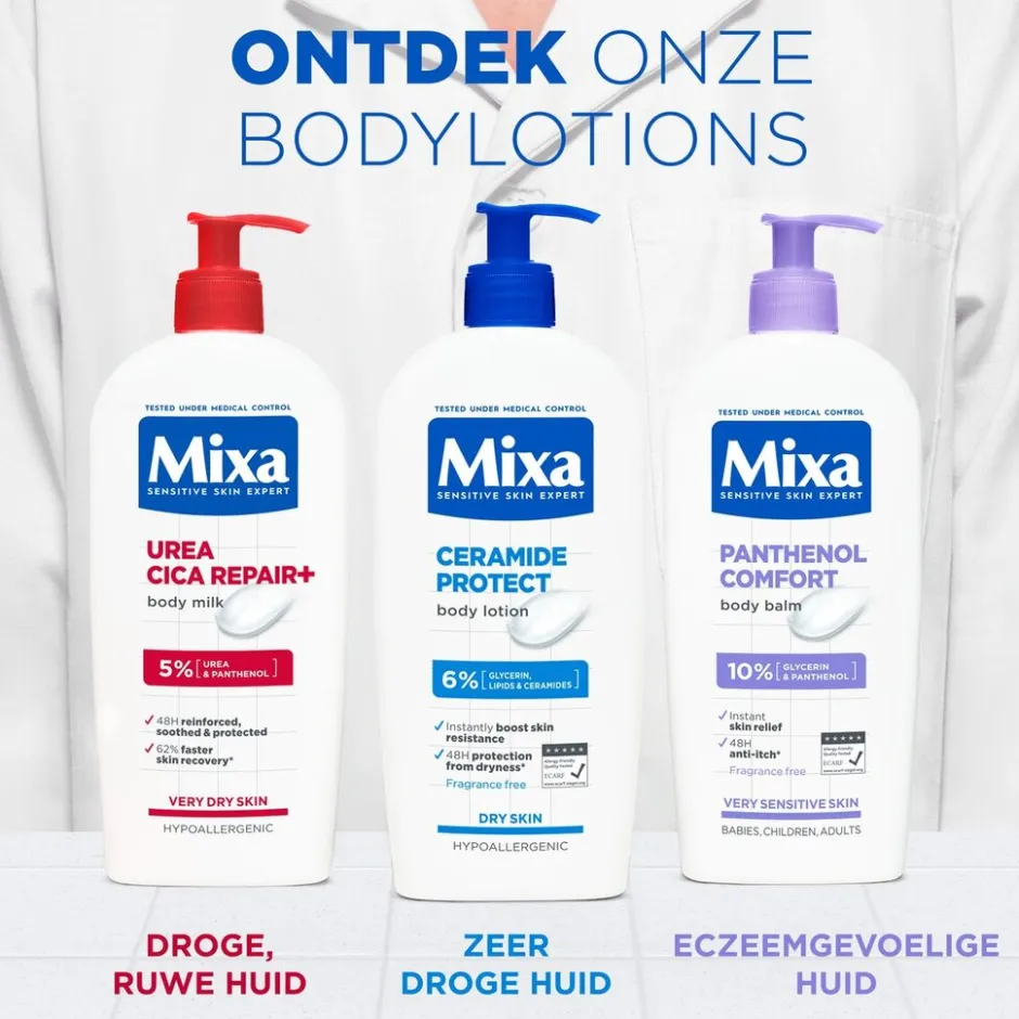 Clearance Mixa Urea Cica Repair Herstelondersteunende Bodylotion