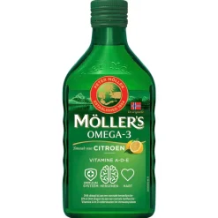 Discount Moller's Möller’s Omega-3 Levertraan Citroen