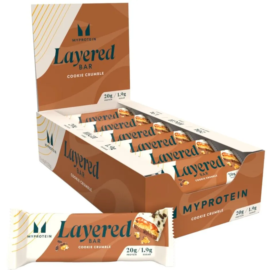 Outlet Myprotein Layered Cookie Crumble Bar
