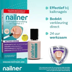 Outlet Nailner Active Cover Kalknagelbehandeling en Nagellak