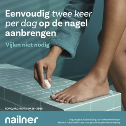 Discount Nailner 2-in-1 Kalknagelkwastje