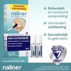 Discount Nailner Multi-Action 2-in-1 Kalknagelkwastje