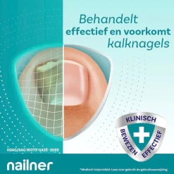 Discount Nailner Multi-Action 2-in-1 Kalknagelkwastje