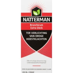 Clearance Natterman Bronchicum Extra Sterk Hoestsiroop