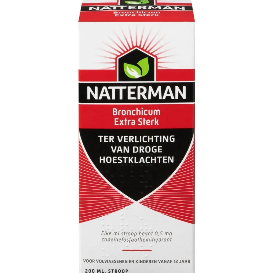 Clearance Natterman Bronchicum Extra Sterk Hoestsiroop
