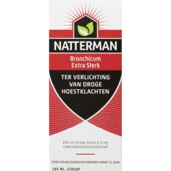 Clearance Natterman Bronchicum Extra Sterk Hoestsiroop